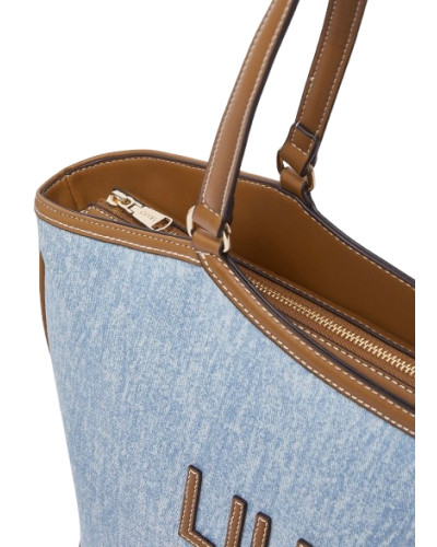 Borsa donna Liu-jo Ferielle L Tote light denim BS26LJ53 AA6208 T377A