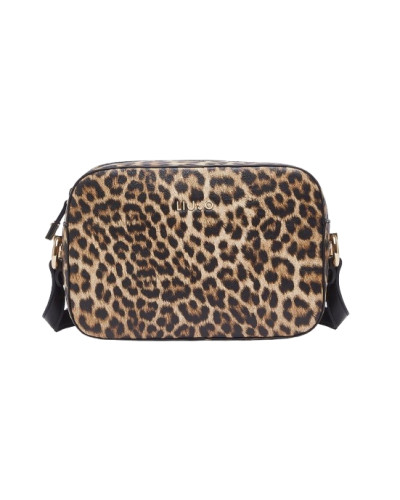 Borsa donna Liu-jo Manhattan Camera Case M macula natura BS26LJ54 AA6211 E1119