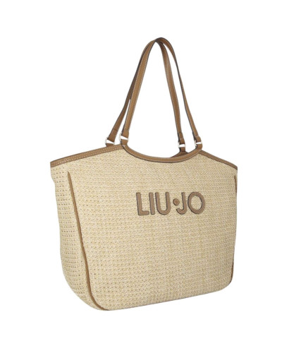 Borsa donna Liu-jo Ferielle L Tote naturale BS26LJ59 AA6208 T383A 00005