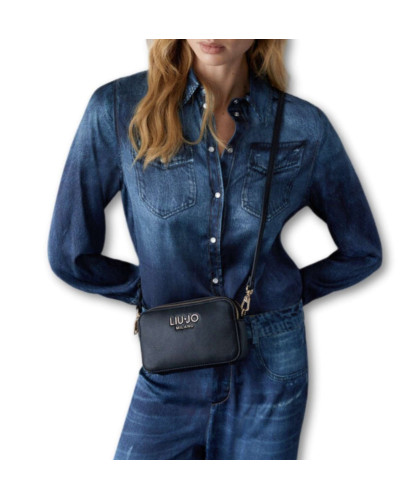 Borsa donna Liu-jo Ridhi Camera Case S nero BS26LJ57 AA6100 E1012