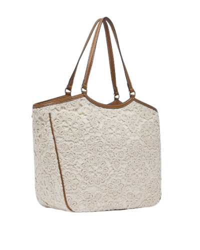 Borsa donna Liu-jo Ferielle L Tote cream BS26LJ60 AA6208 J3865 X0459