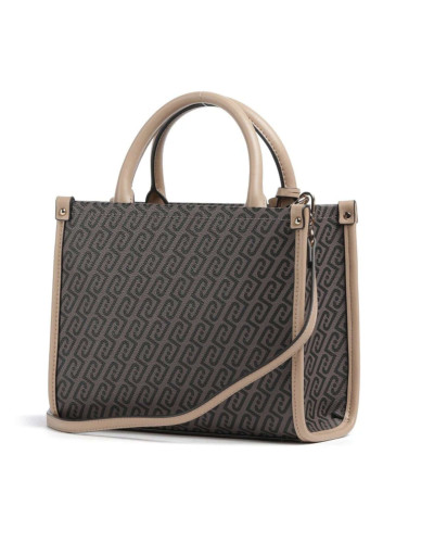 Borsa donna Liu-jo S Tote Ridhi testa di moro BS26LJ62 AA6192 E1092