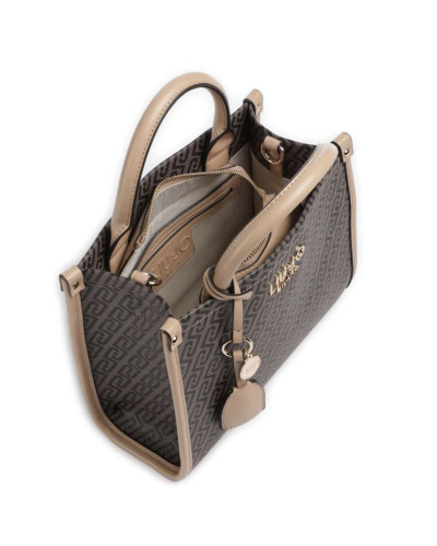 Borsa donna Liu-jo S Tote Ridhi testa di moro BS26LJ62 AA6192 E1092