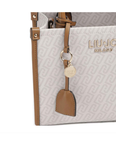 Borsa donna Liu-jo S Tote Ridhi naturale/ sequoia BS26LJ63 AA6192 E1092