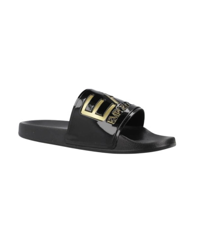 Slipper unisex EA7 Emporio Armani black/gold US26EA02 7X000108 AF15118 PC001