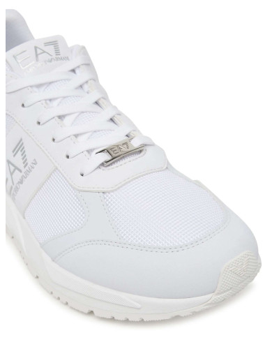 Sneaker EA7 Emporio Armani white/silver US26EA03 7X000656 AF13550 MZ024