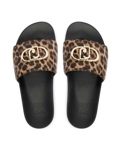 Scarpe Liu-Jo slipper Mykonos 01 leopard DS26LJ12 BA6077 EX022 S19C1