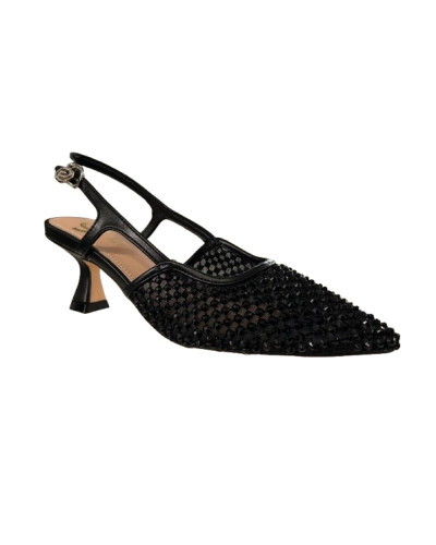 Scarpe donna sandalo Gold&gold TC 65 nero DS26GG13 GD397