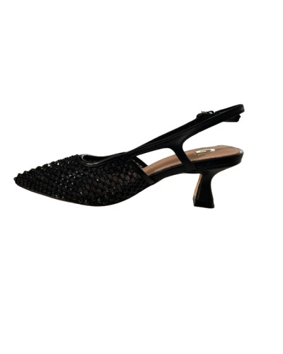 Scarpe donna sandalo Gold&gold TC 65 nero DS26GG13 GD397