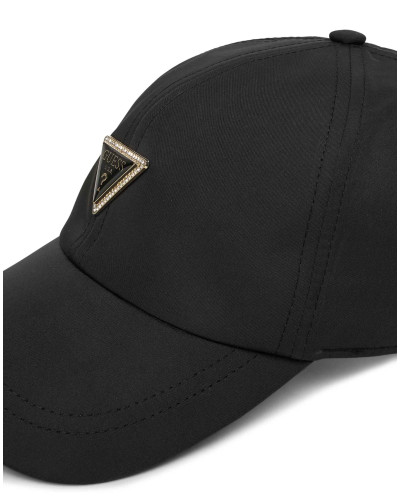 Cappello Guess in tessuto triangolo logo black CS26GU24 AW5396POL01