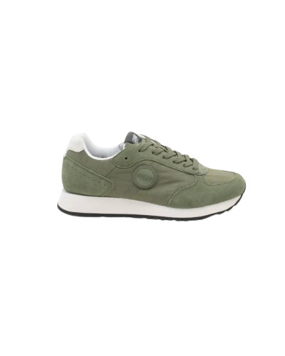 Sneaker uomo Colmar Travis One 092 suede/tessuto military green US26CO03