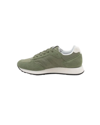 Sneaker uomo Colmar Travis One 092 suede/tessuto military green US26CO03