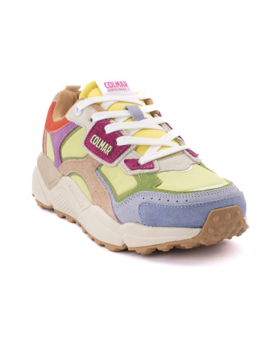 Scarpe donna Colmar sneaker Garner Flashy 076 sage green/ multicolor DS26CO03