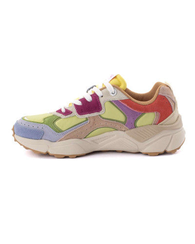 Scarpe donna Colmar sneaker Garner Flashy 076 sage green/ multicolor DS26CO03