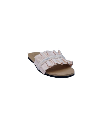 Ciabatta donna Sun68 Brigitte Rouches 31 bianco panna DS26SU13 X36207