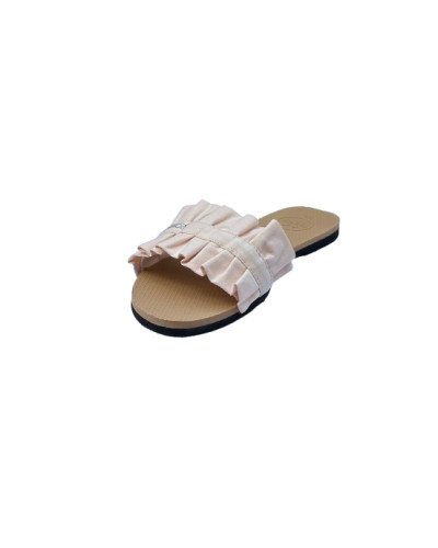 Ciabatta donna Sun68 Brigitte Rouches 31 bianco panna DS26SU13 X36207