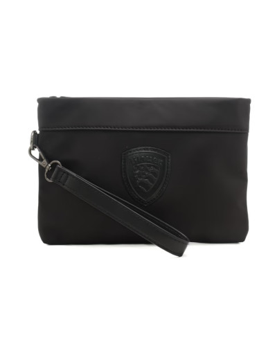 Borsa uomo Blauer pochette clutch in nylon nero BS26BU23 S6PIATNYL01/GLI
