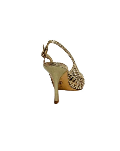 Scarpe donna sandalo Gold&gold TC 75 oro DS26GG29 GK253