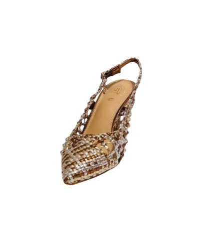 Scarpe donna sandalo Gold&gold TC 75 oro/silver/bronzo DS26GG31 GK253