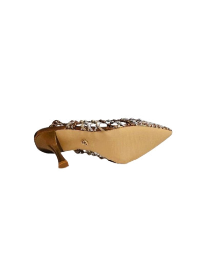 Scarpe donna sandalo Gold&gold TC 75 oro/silver/bronzo DS26GG31 GK253