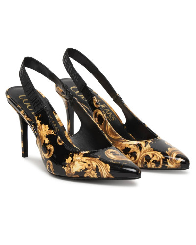 Scarpe donna Versace Jeans Couture Décolleté nero DS26VE05 80VA3S52 ZS366 G89