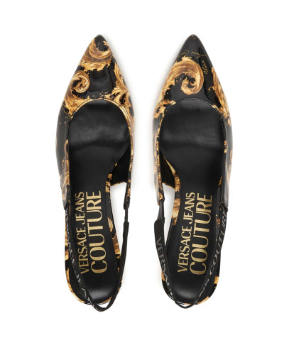 Scarpe donna Versace Jeans Couture Décolleté nero DS26VE05 80VA3S52 ZS366 G89