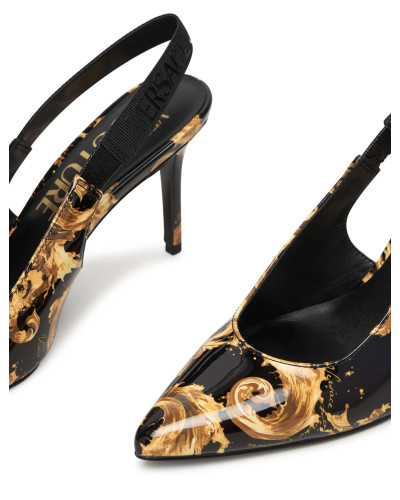 Scarpe donna Versace Jeans Couture Décolleté nero DS26VE05 80VA3S52 ZS366 G89