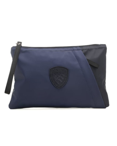 Borsa uomo Blauer pochette clutch in nylon navy BS26BU26 S6TARO01/DIA