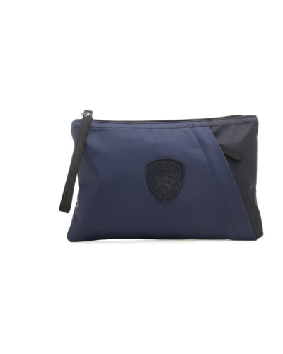 Borsa uomo Blauer pochette clutch in nylon navy BS26BU26 S6TARO01/DIA
