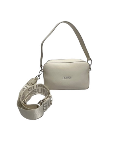 Borsa donna Sun 68 Saponetta bag premium 31 bianco panna BS26SU03 Y36213