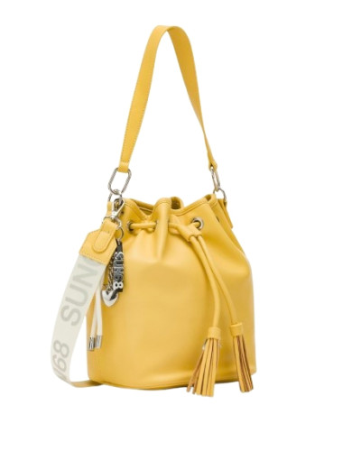 Borsa secchiello Sun68 ecopelle giallo BS26SU13 Y136215