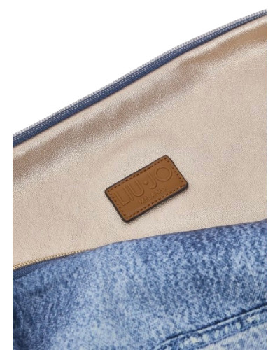 Borsa donna Liu-jo foulard bag in denim blue lux BS26LJ71 AA6194 T2745 79043