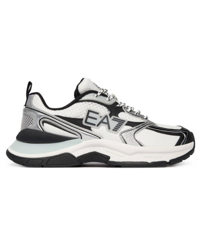 Sneaker EA7 Emporio Armani Predator white/black/silver unisex US26EA27 X8X249 XK446 MZ492