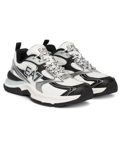 Sneaker EA7 Emporio Armani Predator white/black/silver unisex US26EA27 X8X249 XK446 MZ492
