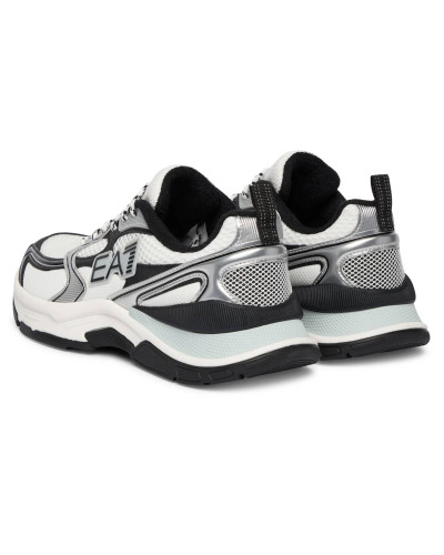Sneaker EA7 Emporio Armani Predator white/black/silver unisex US26EA27 X8X249 XK446 MZ492