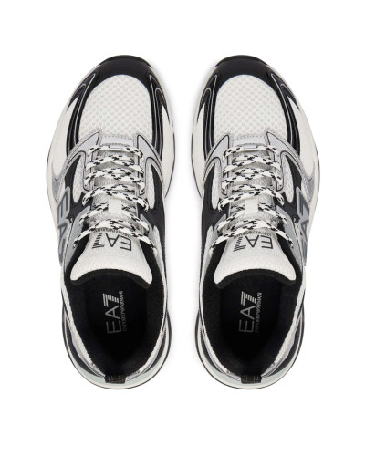 Sneaker EA7 Emporio Armani Predator white/black/silver unisex US26EA27 X8X249 XK446 MZ492