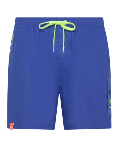 Costume shorts uomo Sun68 58 blu royal ES26SU03 H35105