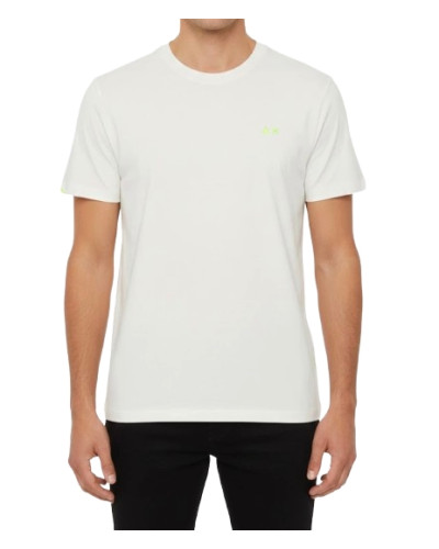 T-shirt uomo Sun68 31 bianco panna ES26SU06 T36150