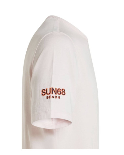 T-shirt uomo Sun68 01 bianco ES26SU13 T36140