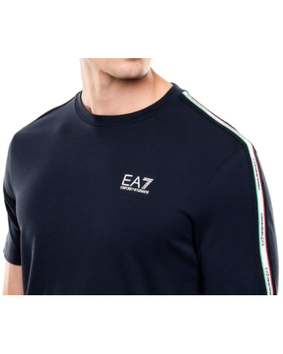 T-shirt uomo EA7 Emporio Armani blu ES26EA08 7M001861 AF12503 UB102