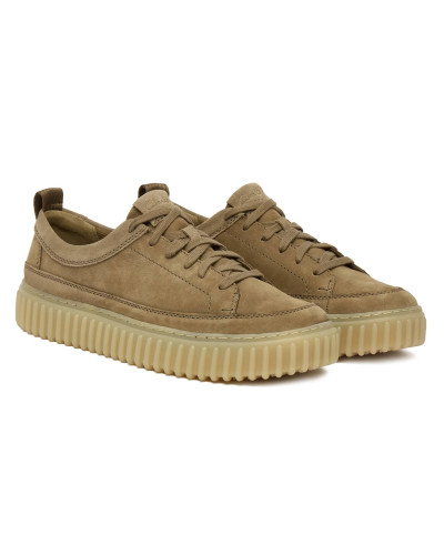 Sneakers uomo Clarks Torhill Lace dark sand nubuck US26CL06 26184418