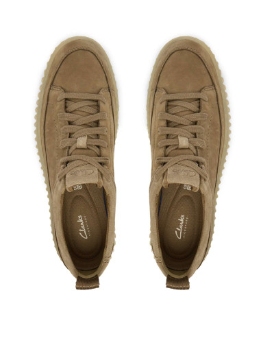 Sneakers uomo Clarks Torhill Lace dark sand nubuck US26CL06 26184418
