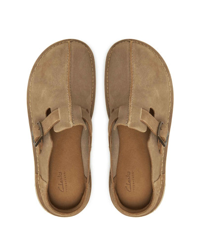 Scarpe Clarks Solsbury mule dark sand suede US26CL05 26180882