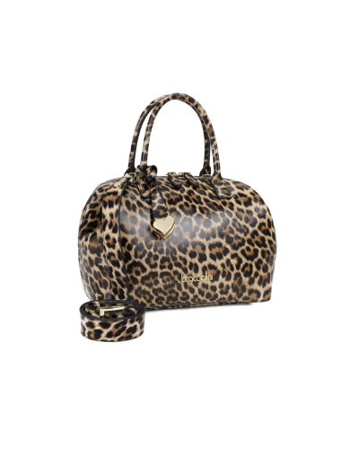 Borsa donna bauletto Braccialini Michelle leopard BS26BR02 B19015