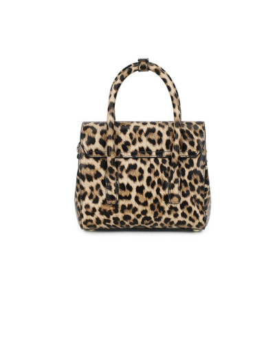 Borsa donna Braccialini mano/ tracolla Sara leopard BS26BR10 B19080