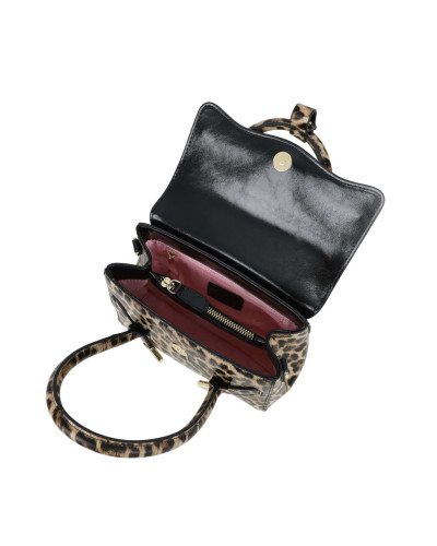 Borsa donna Braccialini mano/ tracolla Sara leopard BS26BR10 B19080