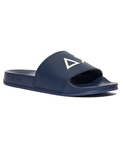 Slippers logo Sun68 07 navy blue uomo US26SU29 X36110