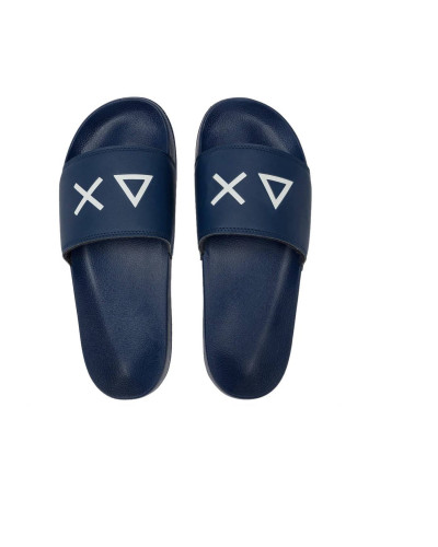 Slippers logo Sun68 07 navy blue uomo US26SU29 X36110