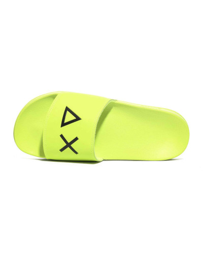 Slippers logo Sun68 07 giallo fluo uomo US26SU30 X36110