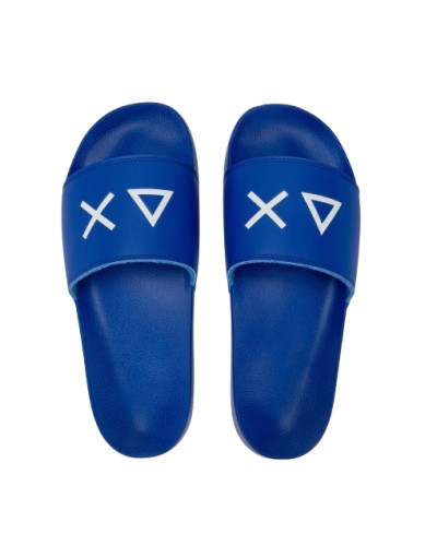 Slippers logo Sun68 58 royal blue uomo US26SU31 X36110